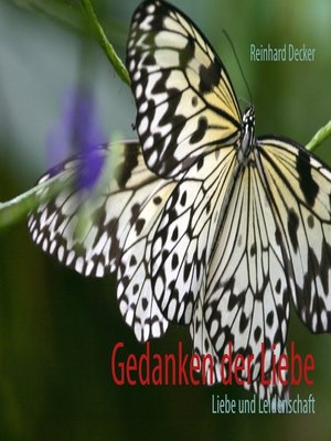 cover image of Gedanken der Liebe